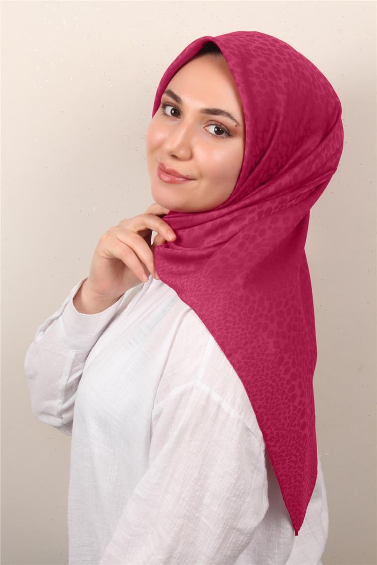 Modakaşmir İpeksi Jakar Eşarp 5356-12 Kırmızı