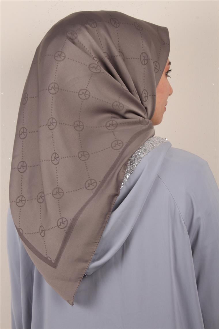 Modakaşmir İpeksi Jakar Eşarp 5357-13 Füme