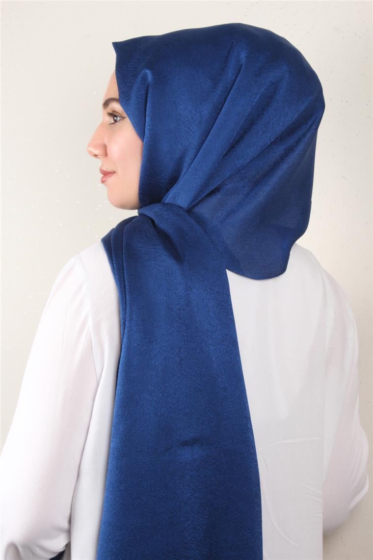 Modakaşmir Jakar Serisi 2755-1 Parmak İzi  Gece Mavisi