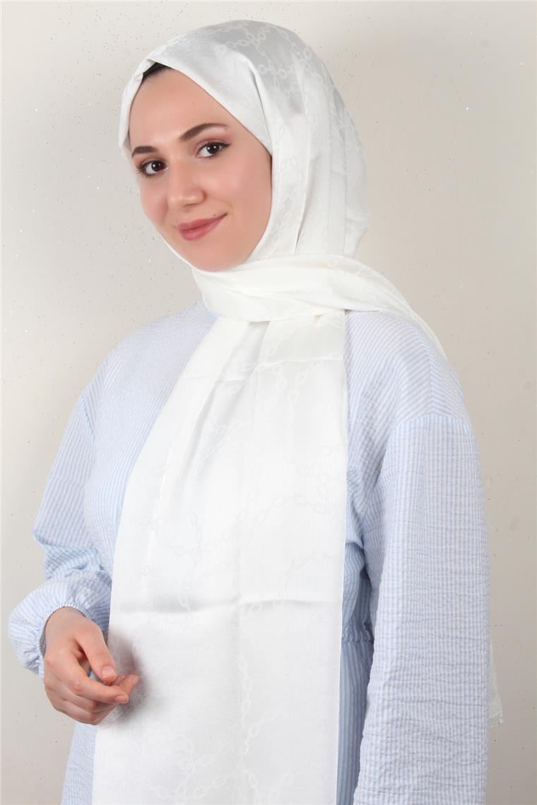 Modakaşmir Jakar Serisi 2759-7 Beyaz