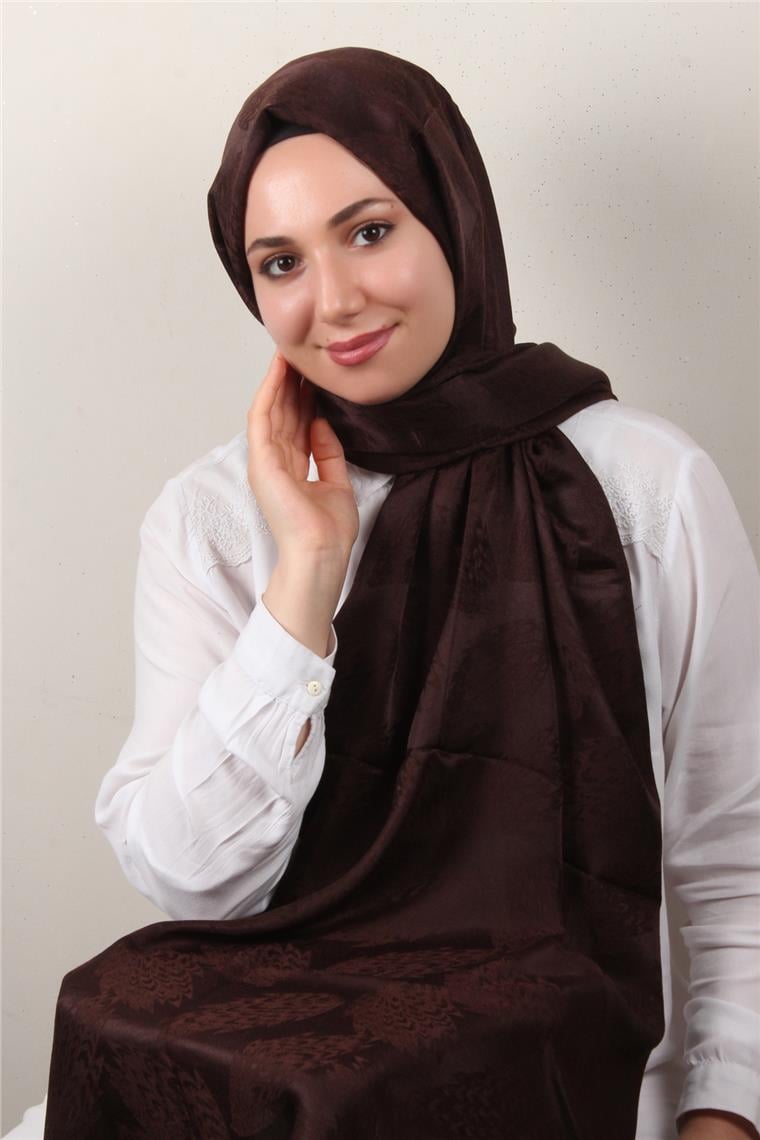 Modakaşmir Jakar Serisi 2762-13 Tay Tüyü Kahverengi