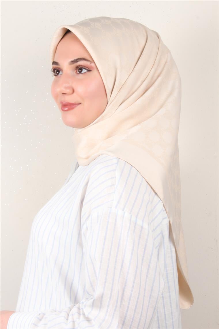 Modakaşmir Mk Desen Eşarp 5354-7 İğde