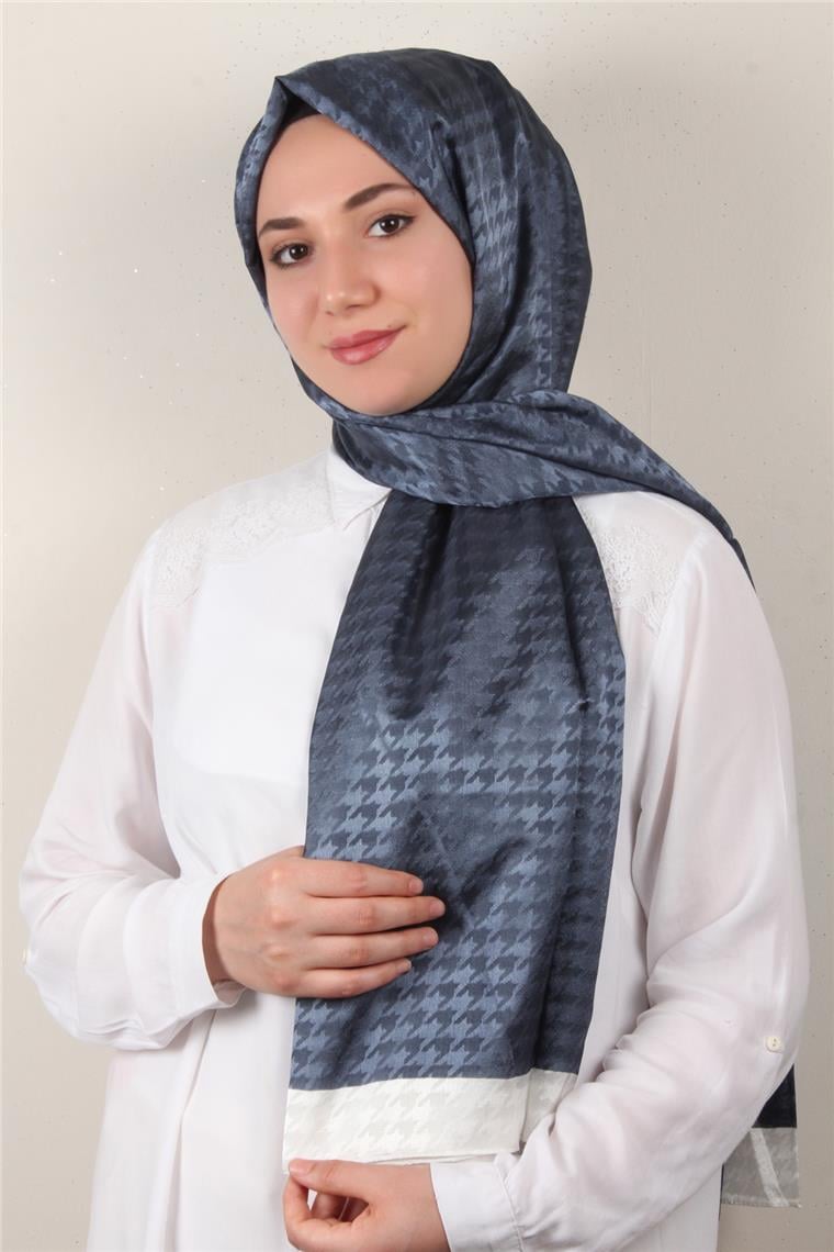 Monogram Şal 149-19 Antrasit