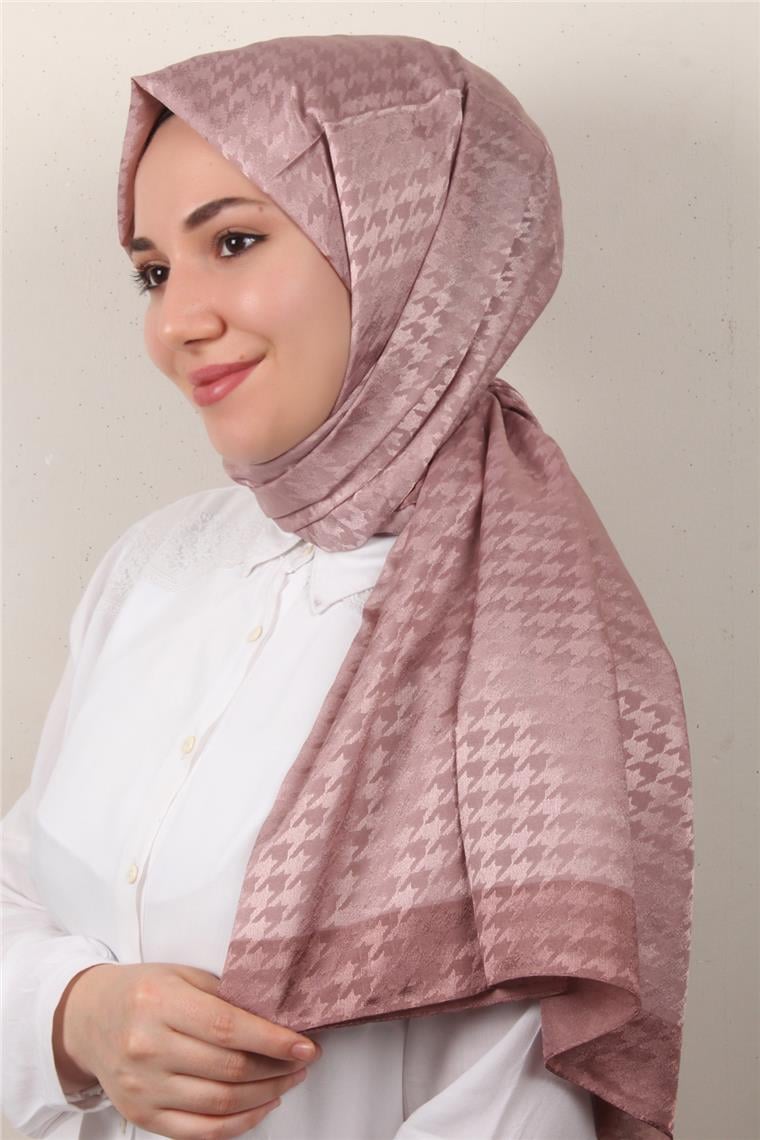 Monogram Şal 149-23 Pudra