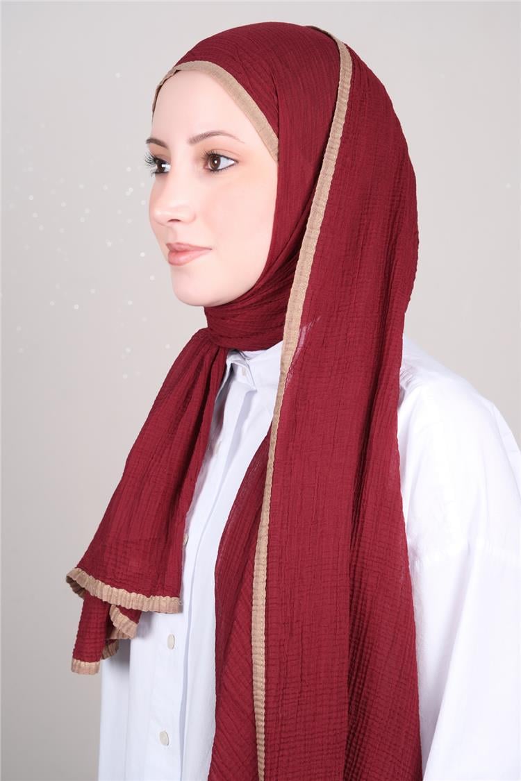 Müslin Biyeli Şal 3552-100