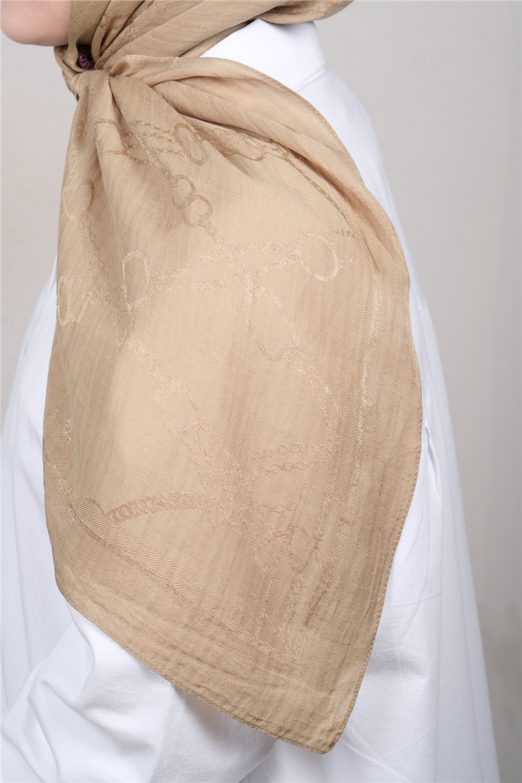 Naia Lyocell Coton Eşarp 1601-8 Olive 