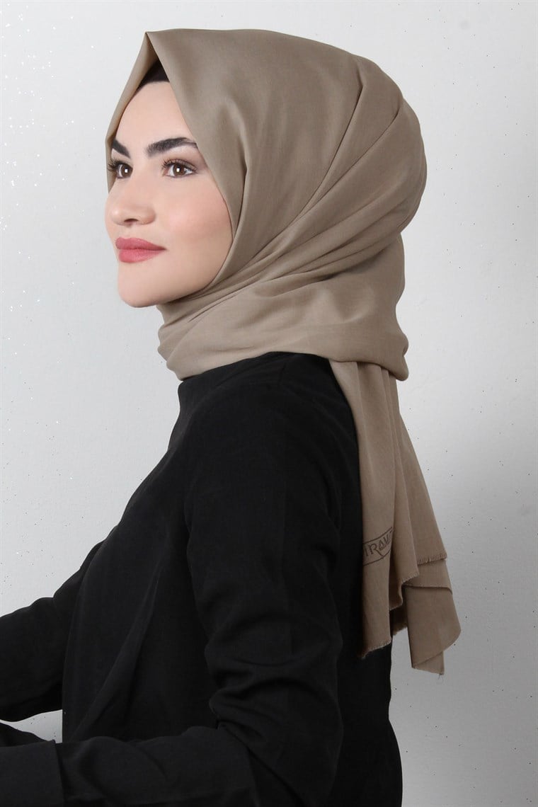 Natural Pamuk Şal 1493-7 Bej