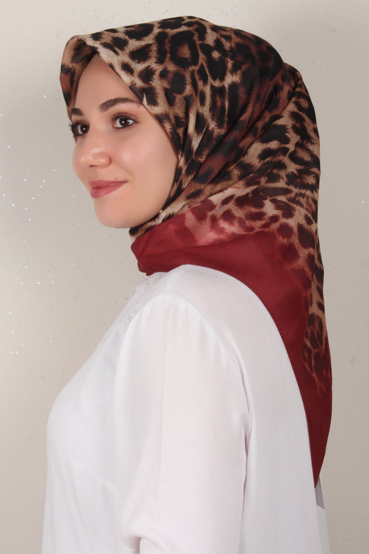 Nirvana Soft Eşarp 3341-7 Kırmızı