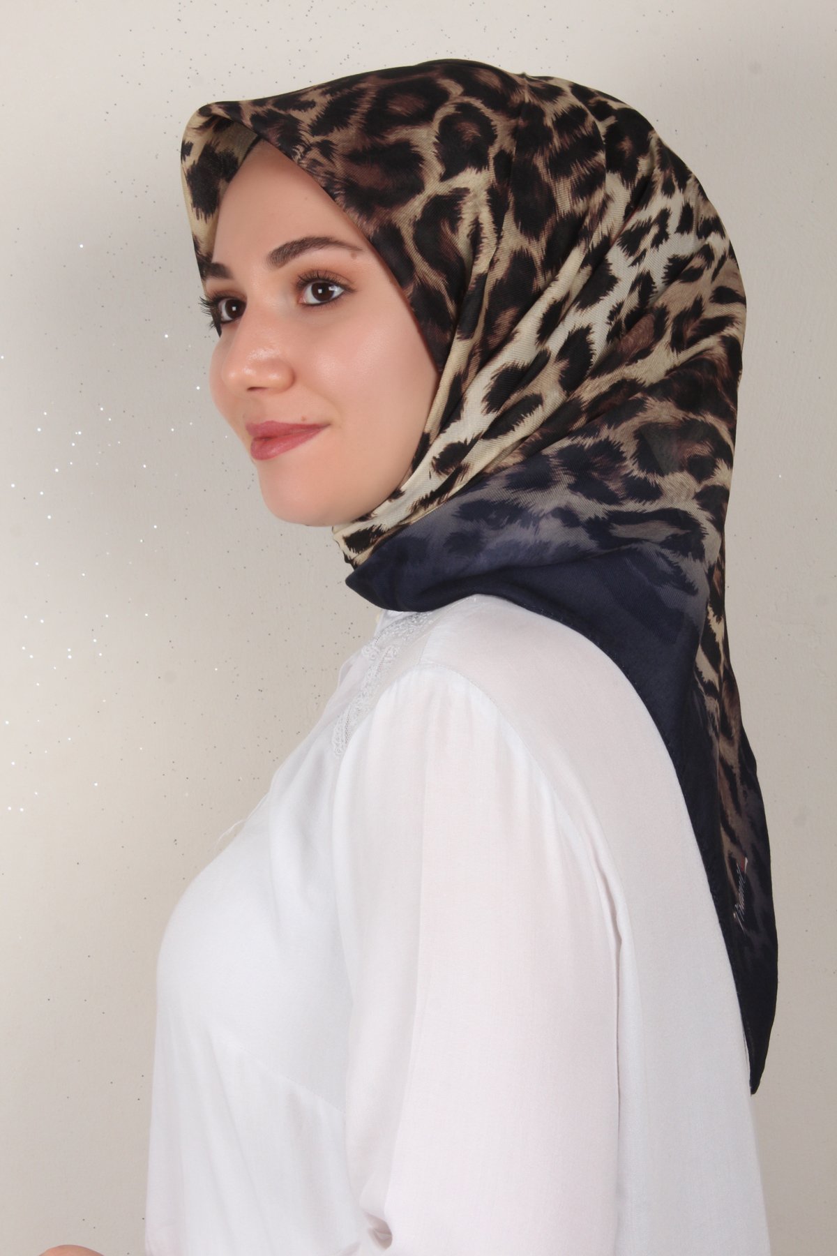 Nirvana Soft Eşarp 3341-8 Lacivert