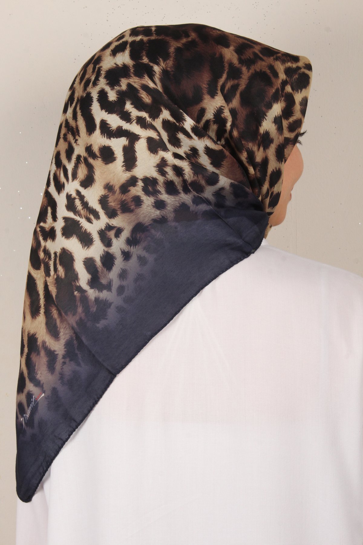 Nirvana Soft Eşarp 3341-8 Lacivert