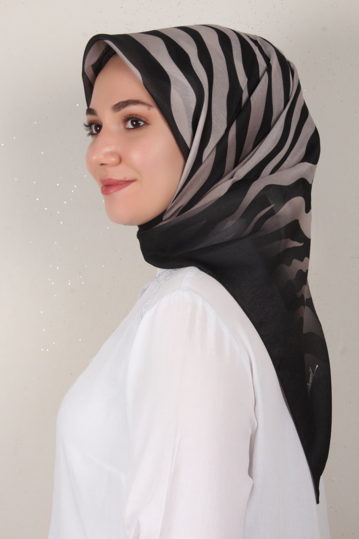 Nirvana Soft Eşarp 3342-4 Siyah