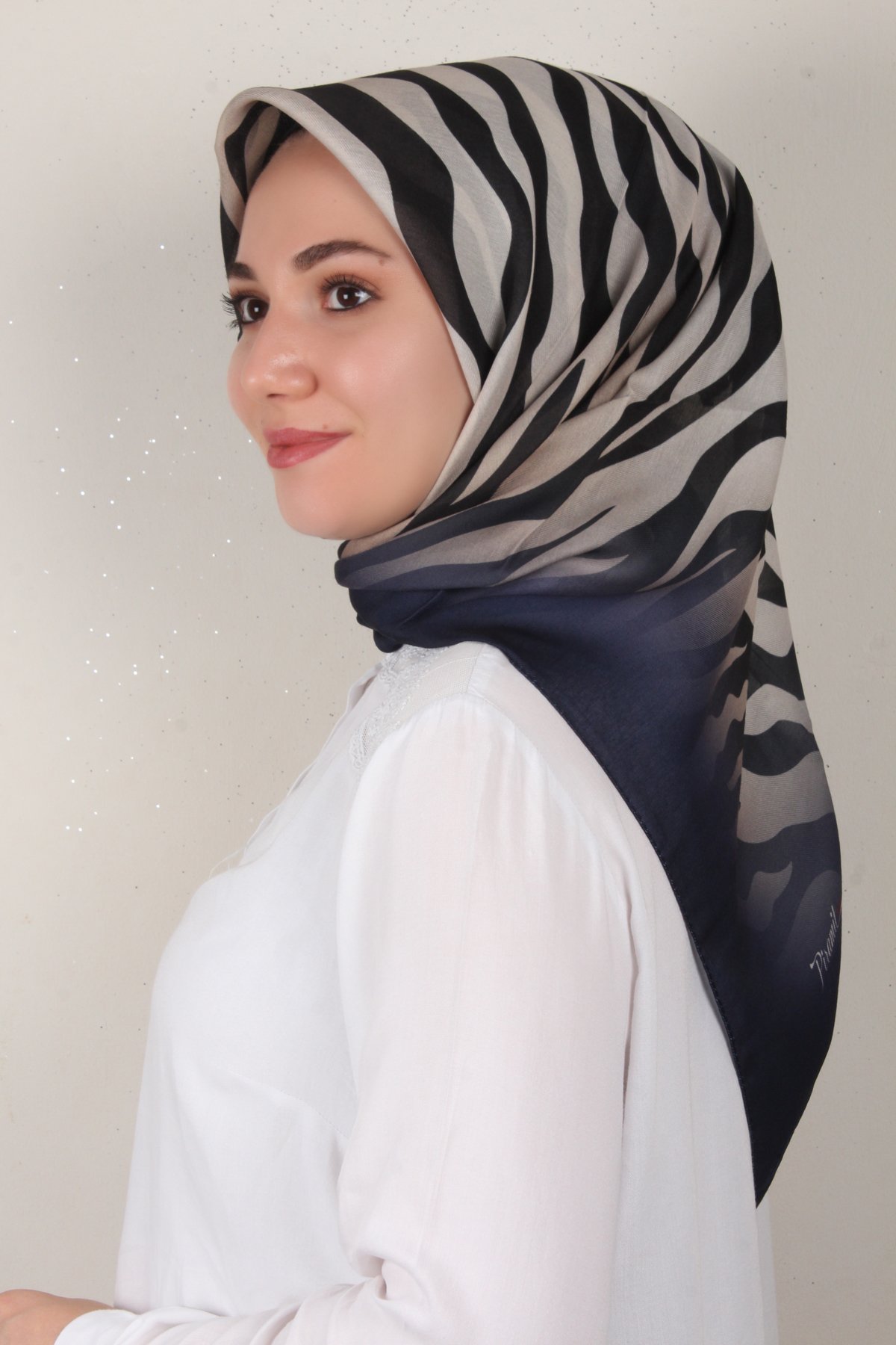 Nirvana Soft Eşarp 3342-5 Lacivert