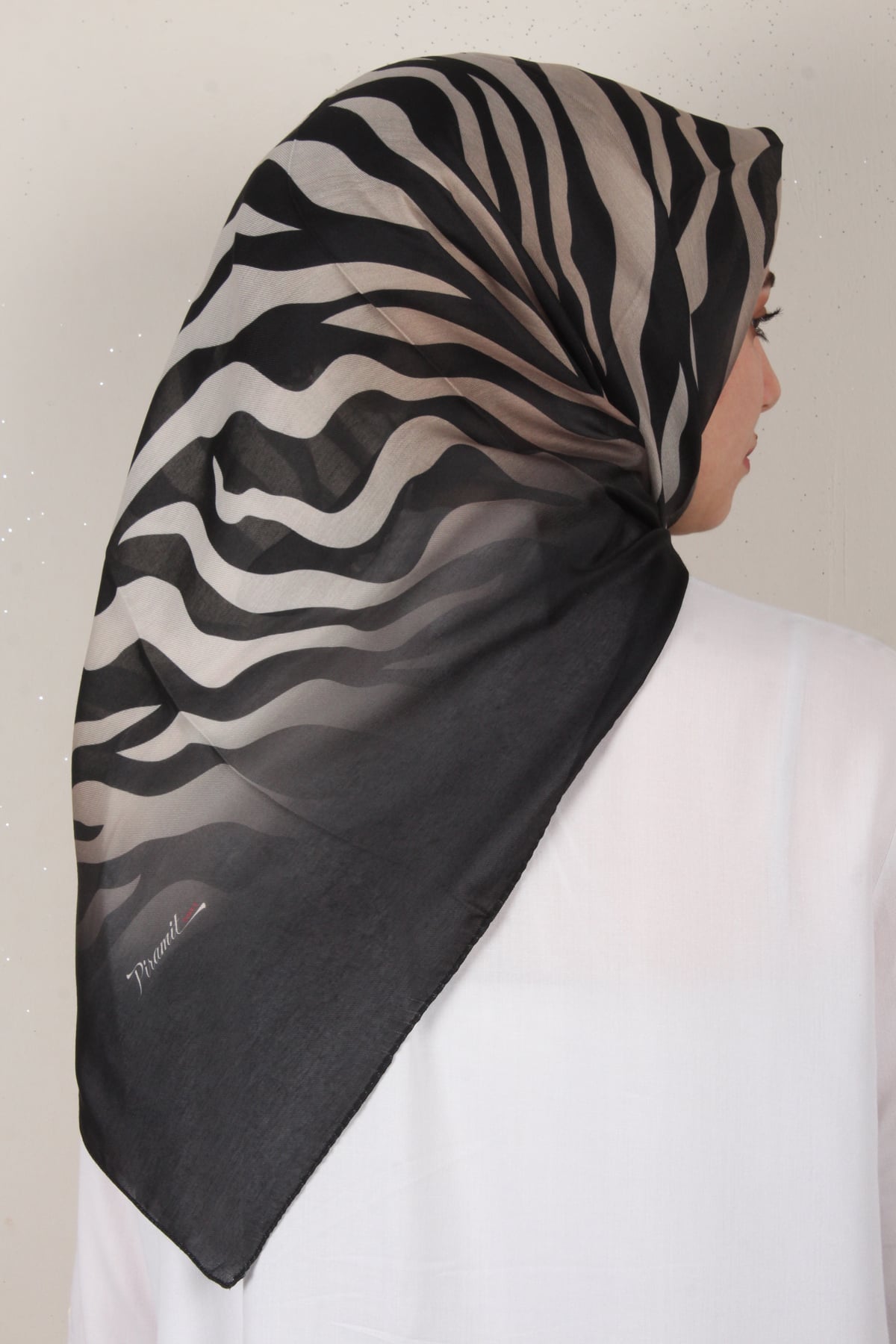 Nirvana Soft Eşarp 3342-6 Siyah