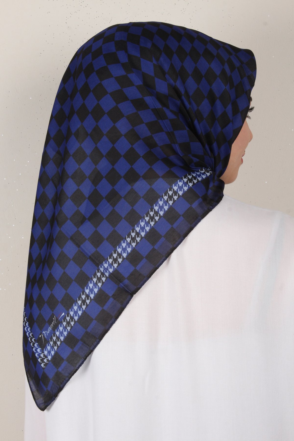 Nirvana Soft Eşarp 3343-13 Saks Mavisi