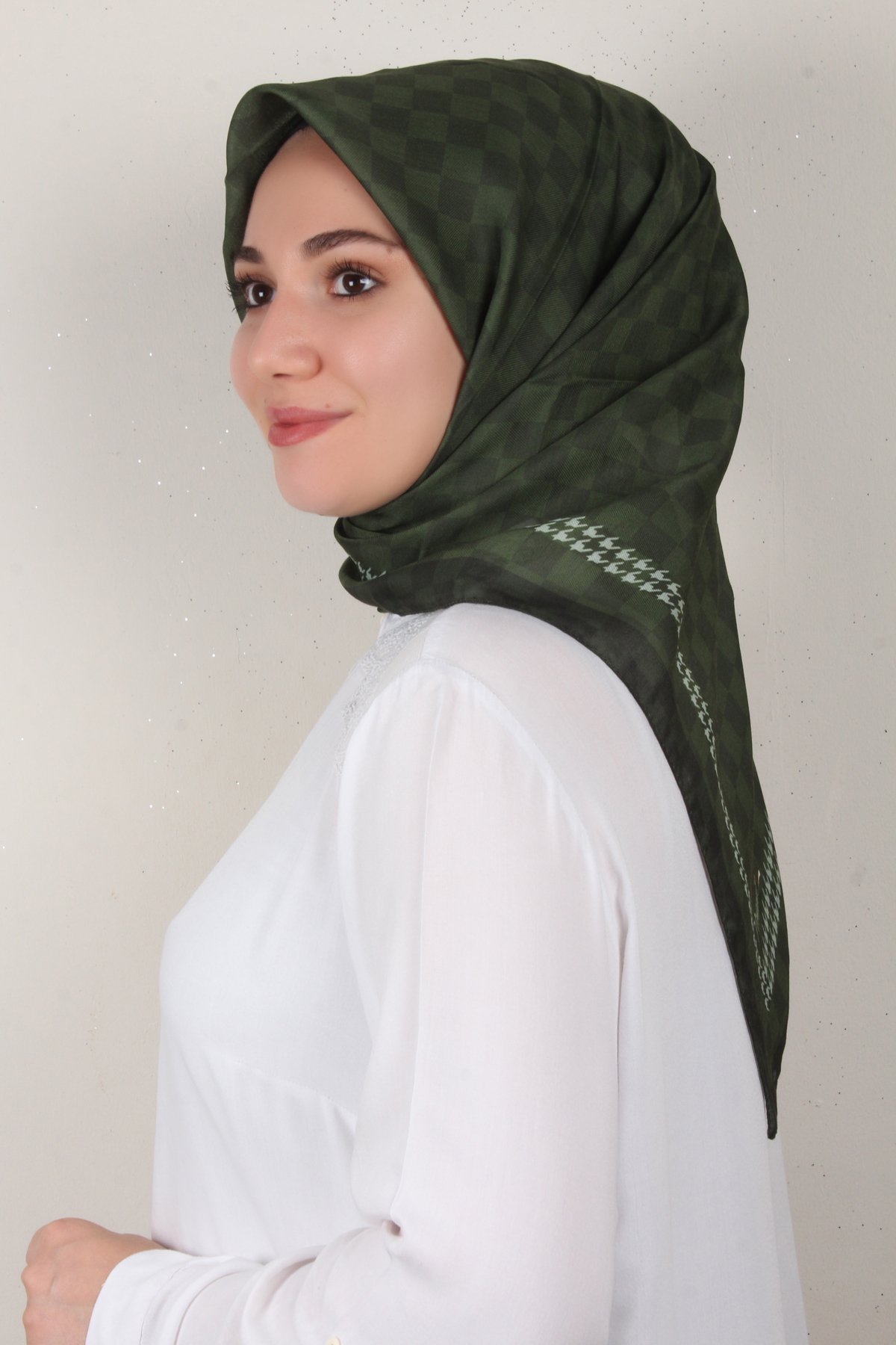 Nirvana Soft Eşarp 3343-15 Yeşil