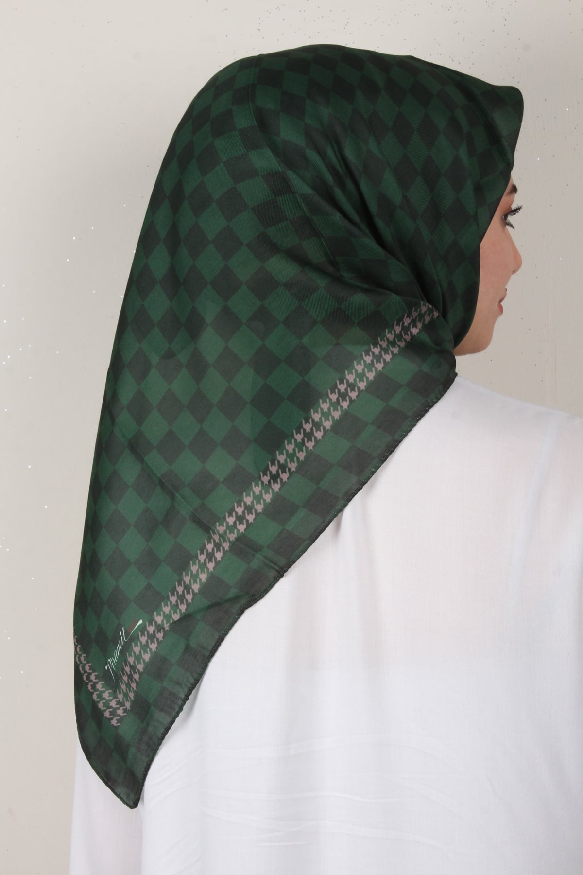 Nirvana Soft Eşarp 3343-6 Çam Yeşili