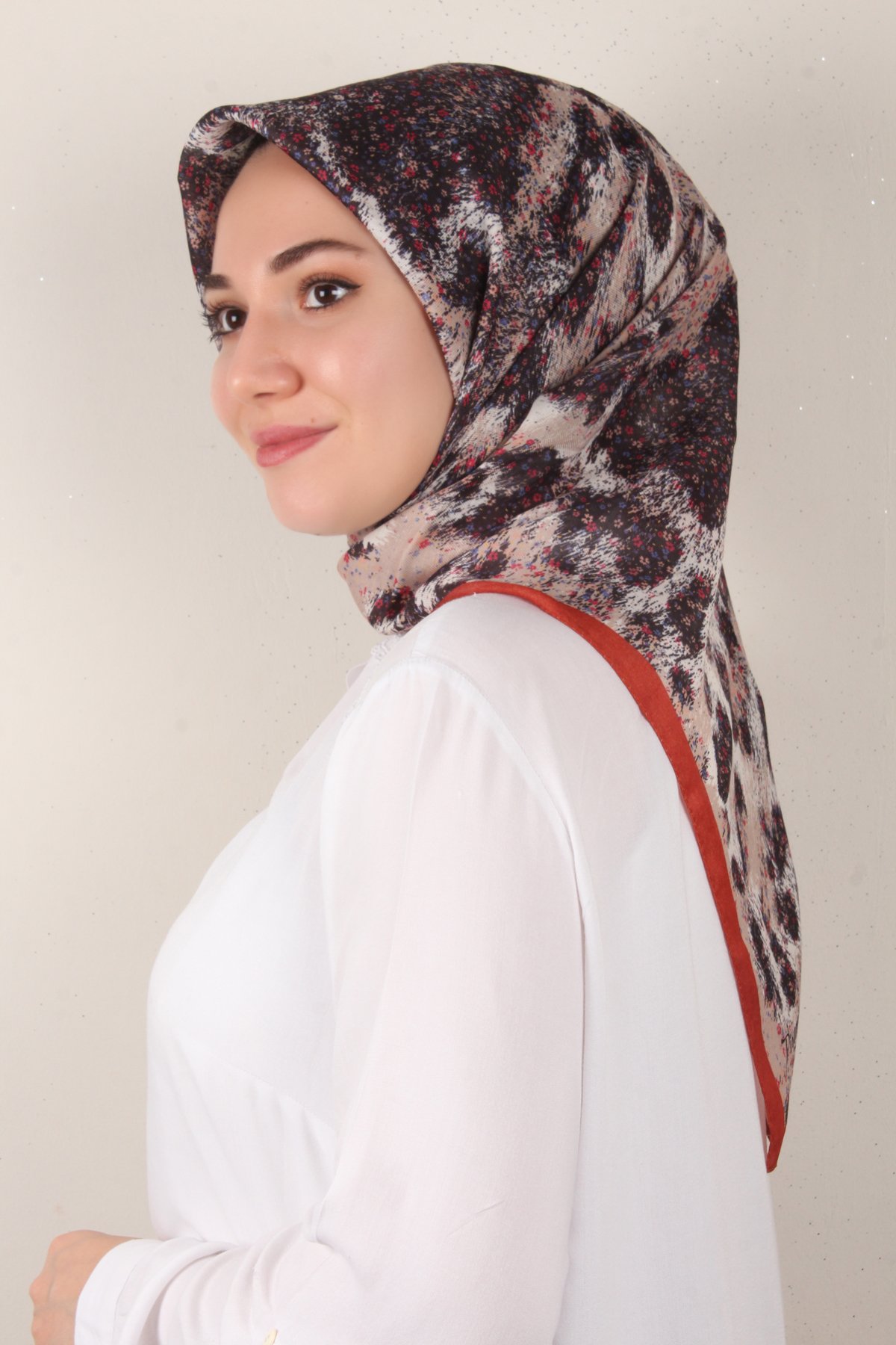 Nirvana Soft Eşarp 3344-10 Kiremit