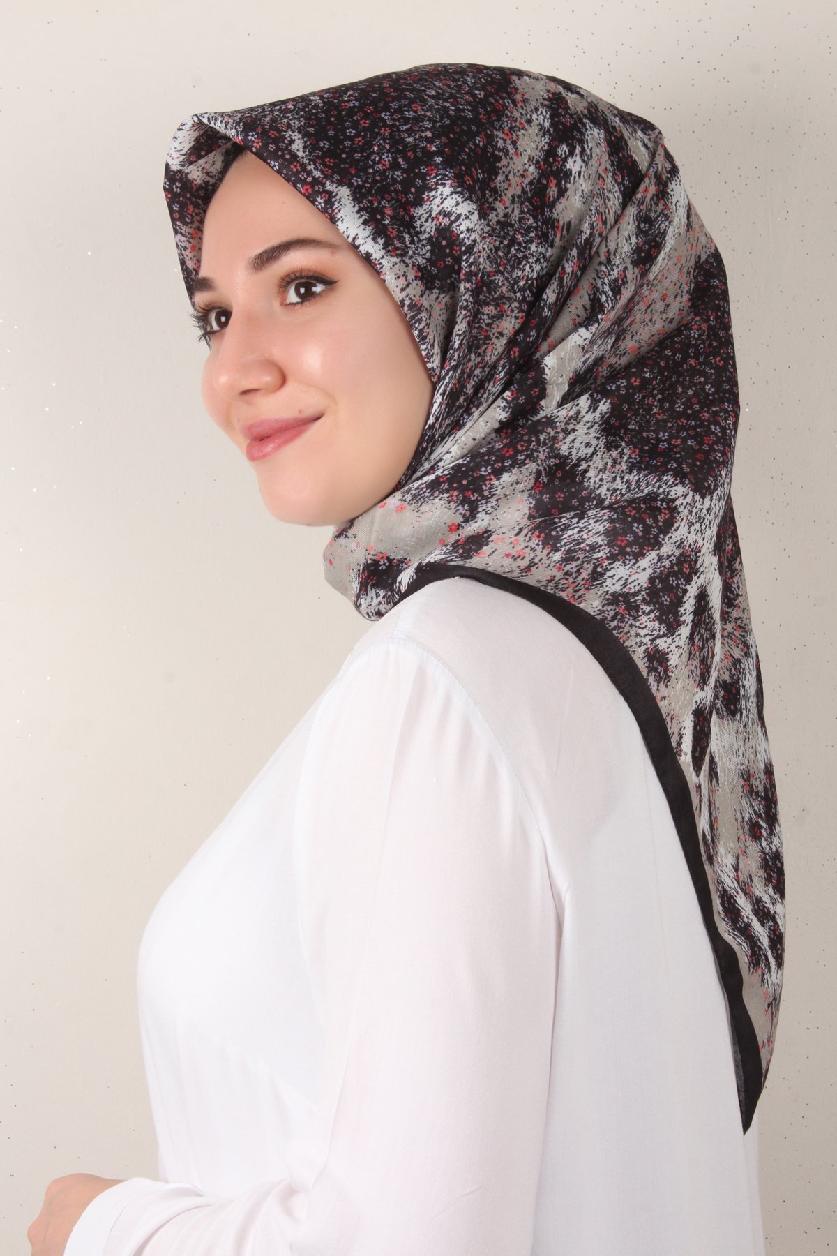 Nirvana Soft Eşarp 3344-8 Siyah