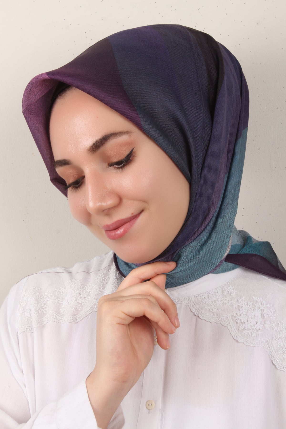 Nirvana Soft Eşarp 3346-10 Mor