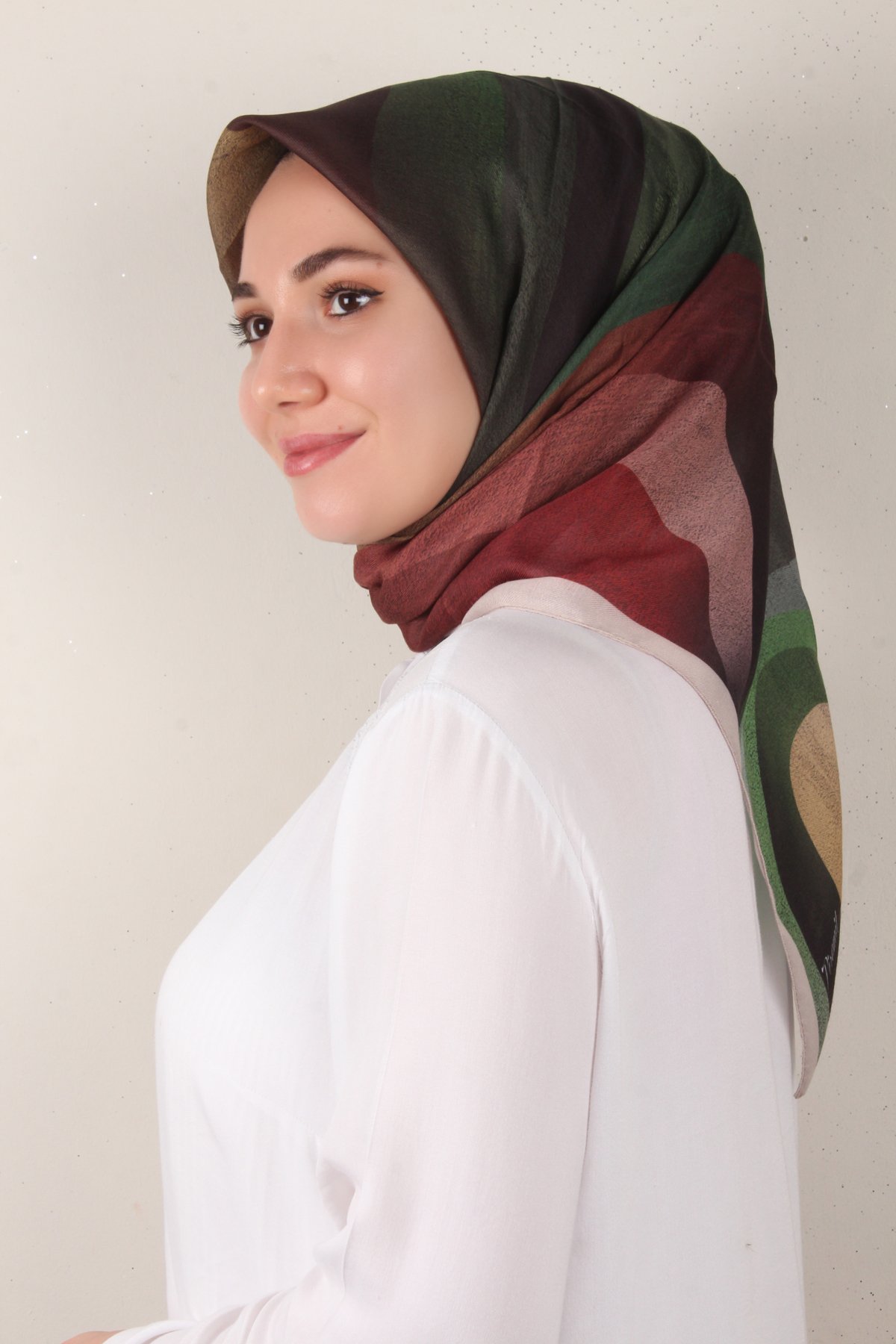 Nirvana Soft Eşarp 3346-13 Yeşil