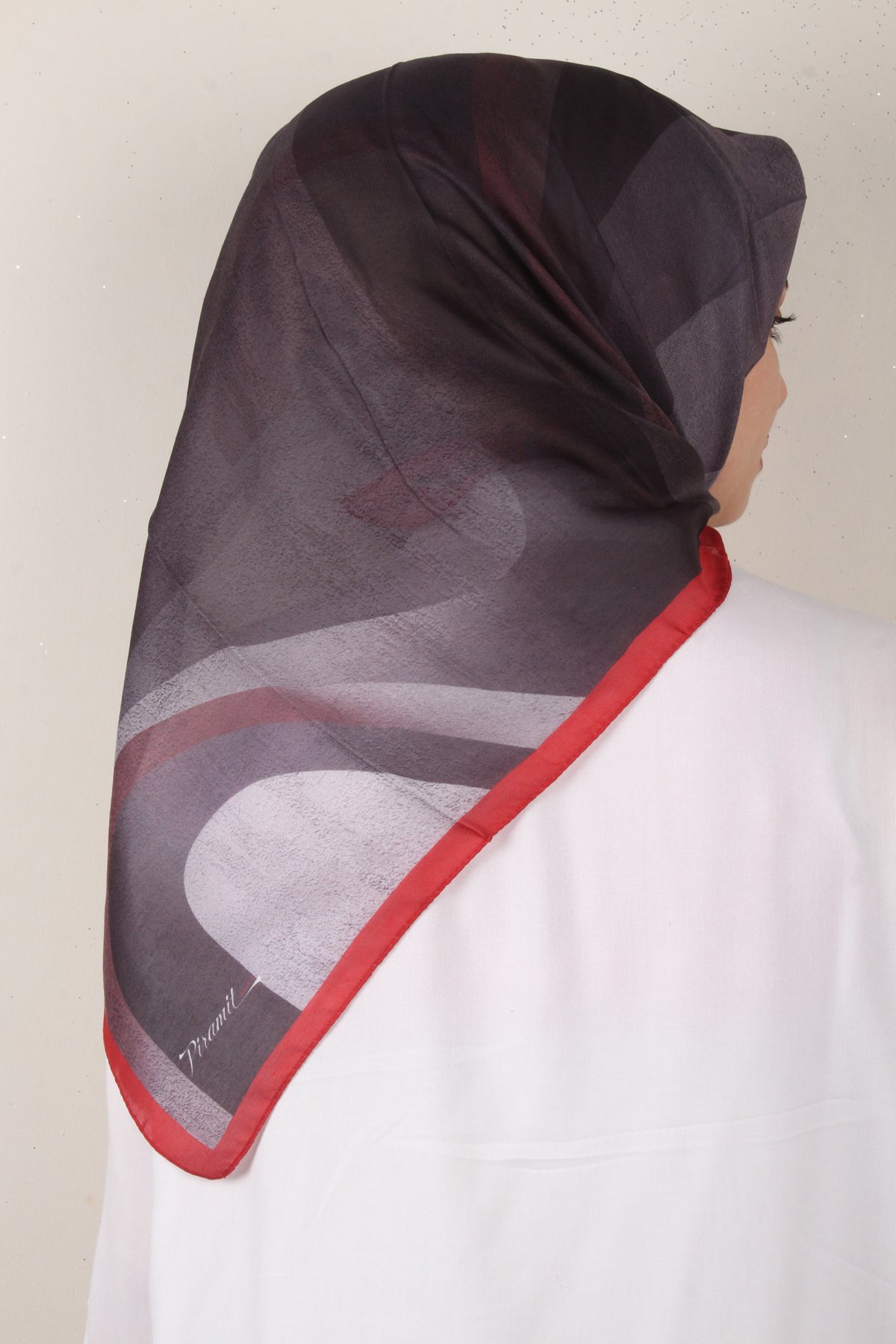 Nirvana Soft Eşarp 3346-2 Kırmızı