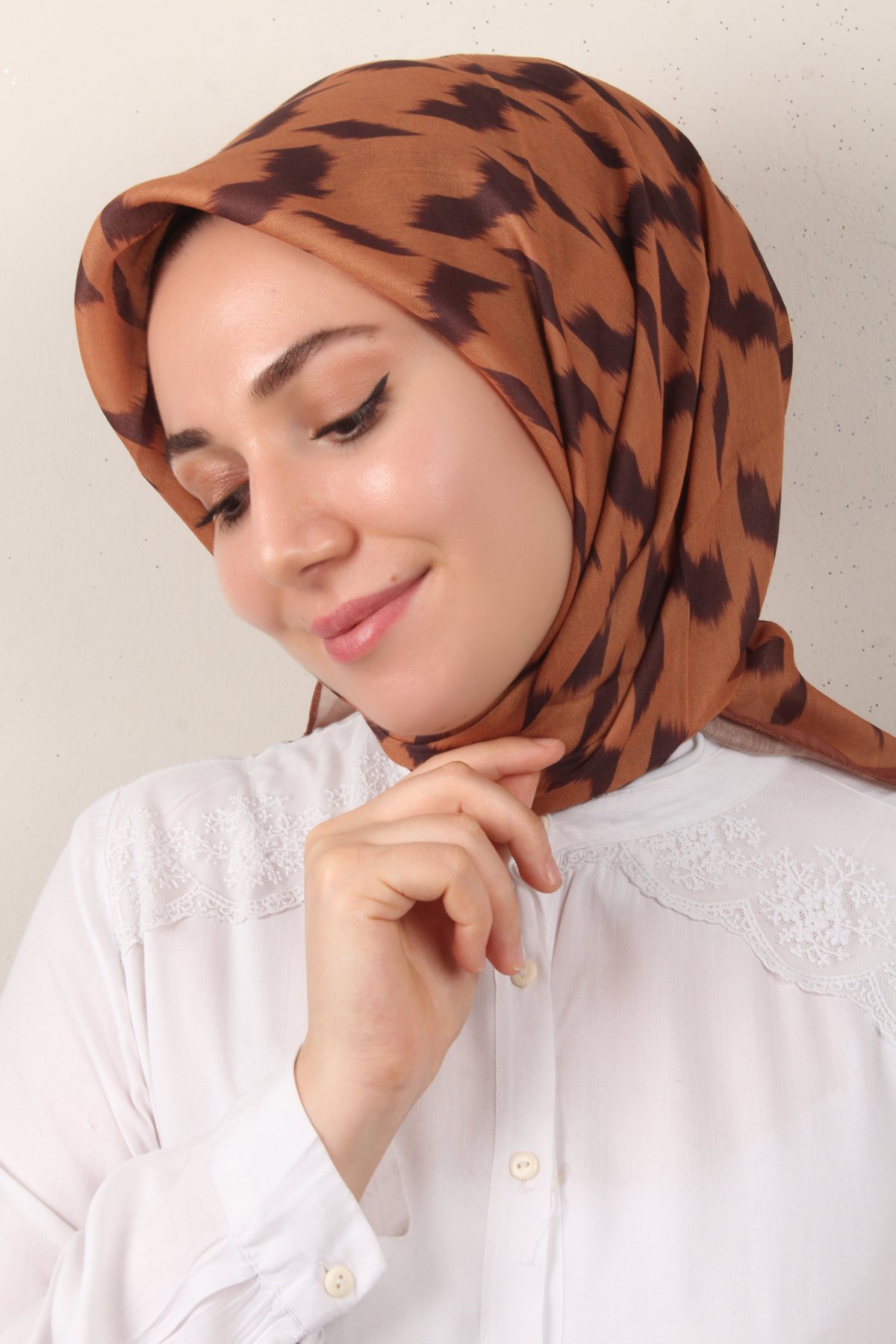 Nirvana Soft Eşarp 3348-8 Karamel