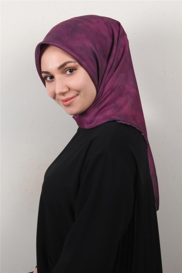 Nirvana Soft Eşarp 8087-10 Mürdüm