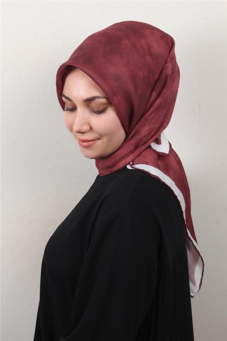 Nirvana Soft Eşarp 8087-11 Bordo