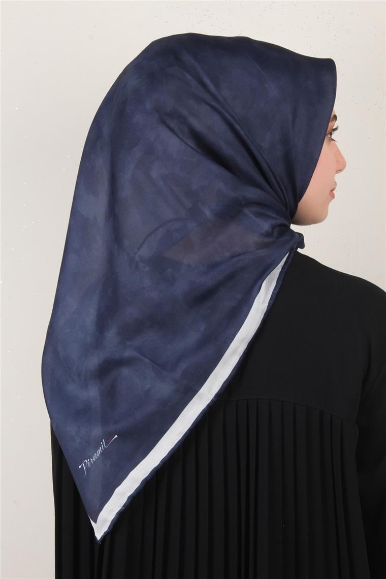 Nirvana Soft Eşarp 8087-16 Lacivert