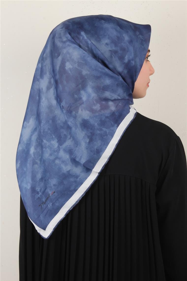 Nirvana Soft Eşarp 8087-7 İndigo