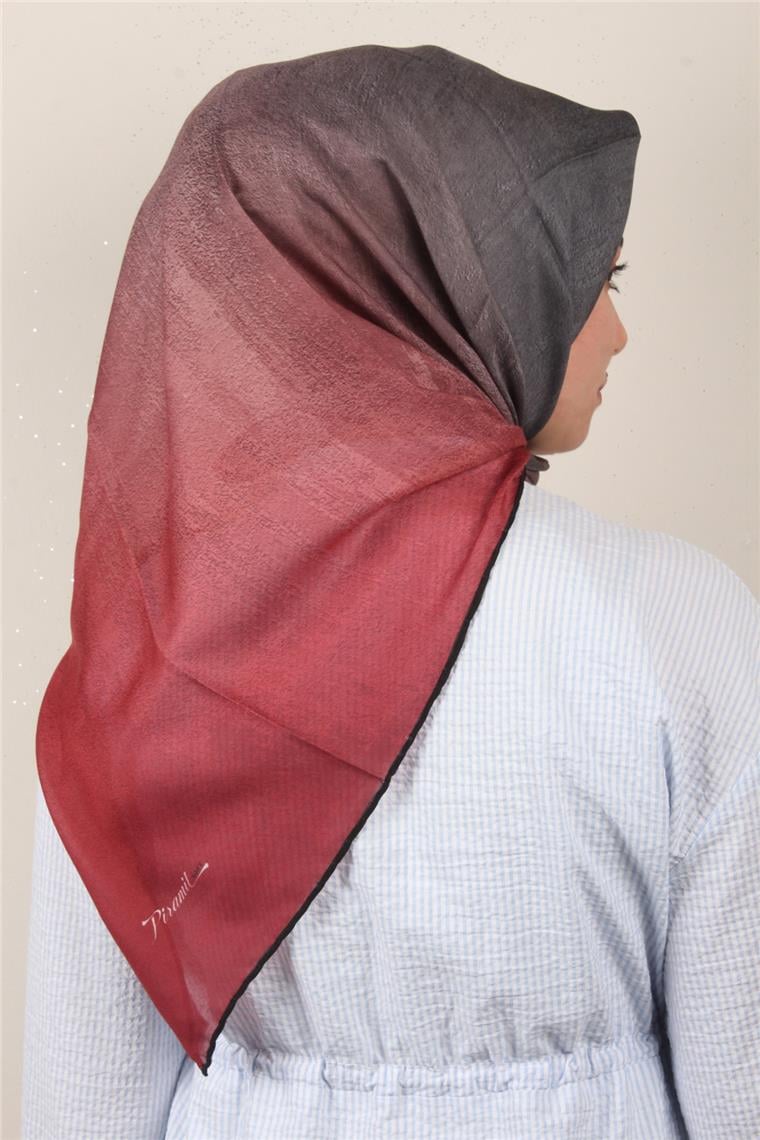 Nirvana Soft Eşarp 8091-5 Kırmızı