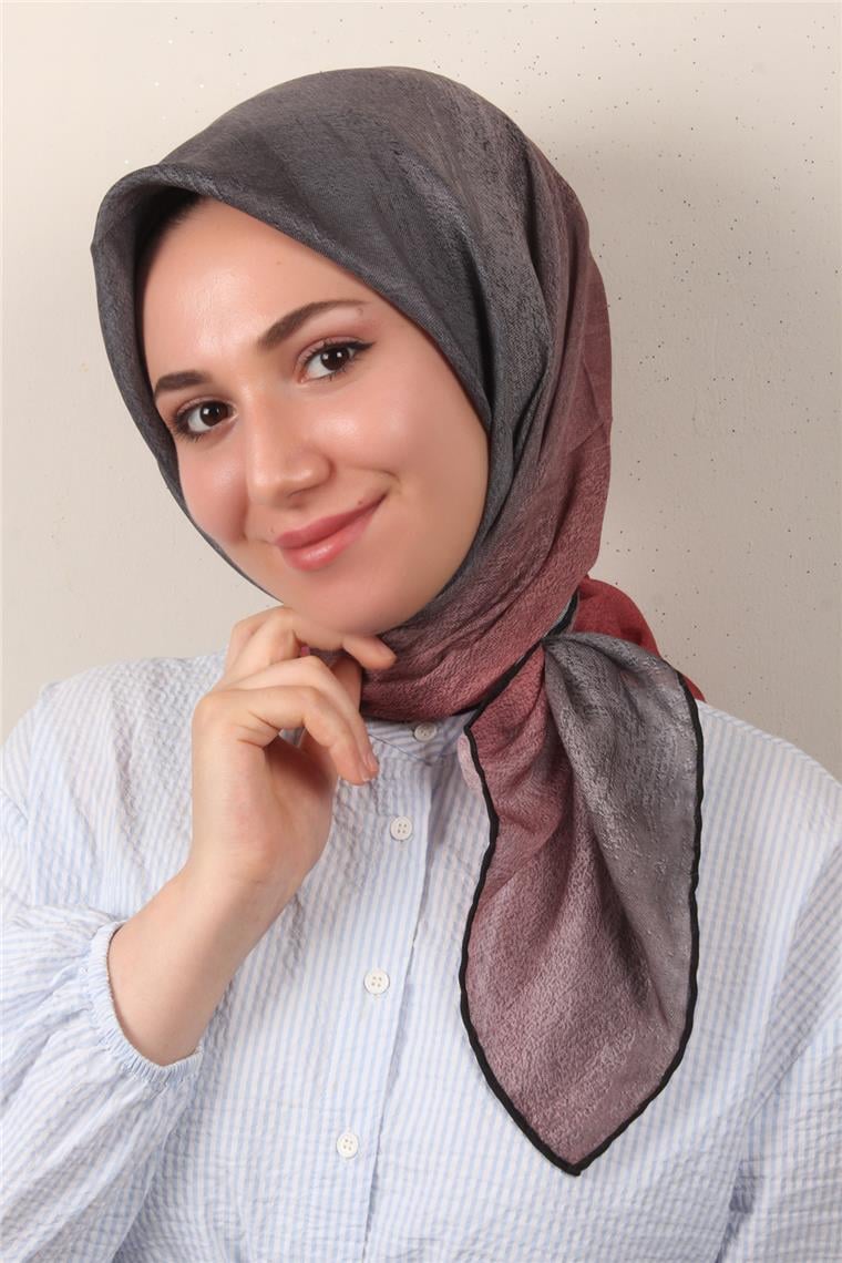 Nirvana Soft Eşarp 8091-5 Kırmızı