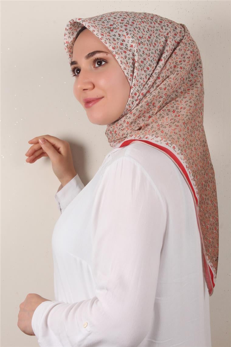 Nirvana Soft Eşarp 8092-10 Kırmızı