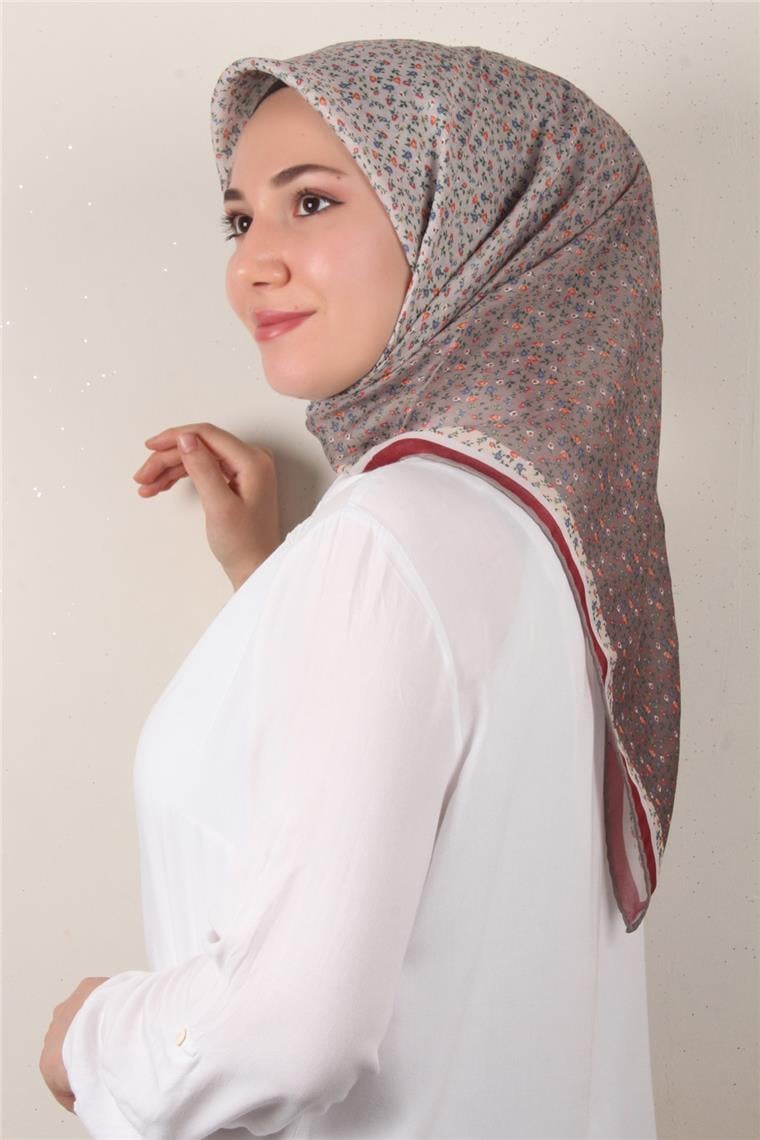 Nirvana Soft Eşarp 8092-12 Bordo