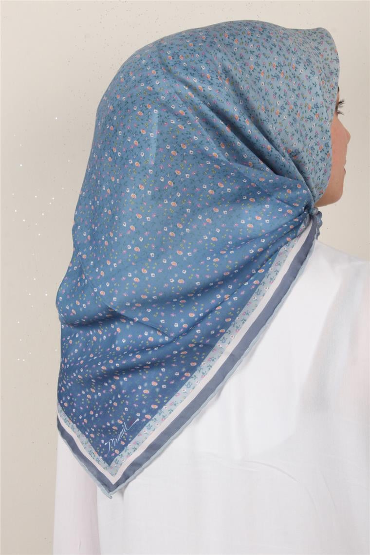 Nirvana Soft Eşarp 8092-6 İndigo