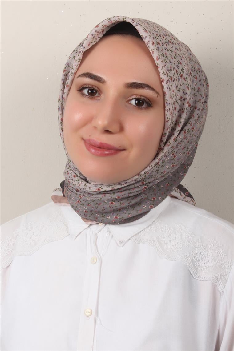 Nirvana Soft Eşarp 8092-9 Füme-Sütlü Kahve