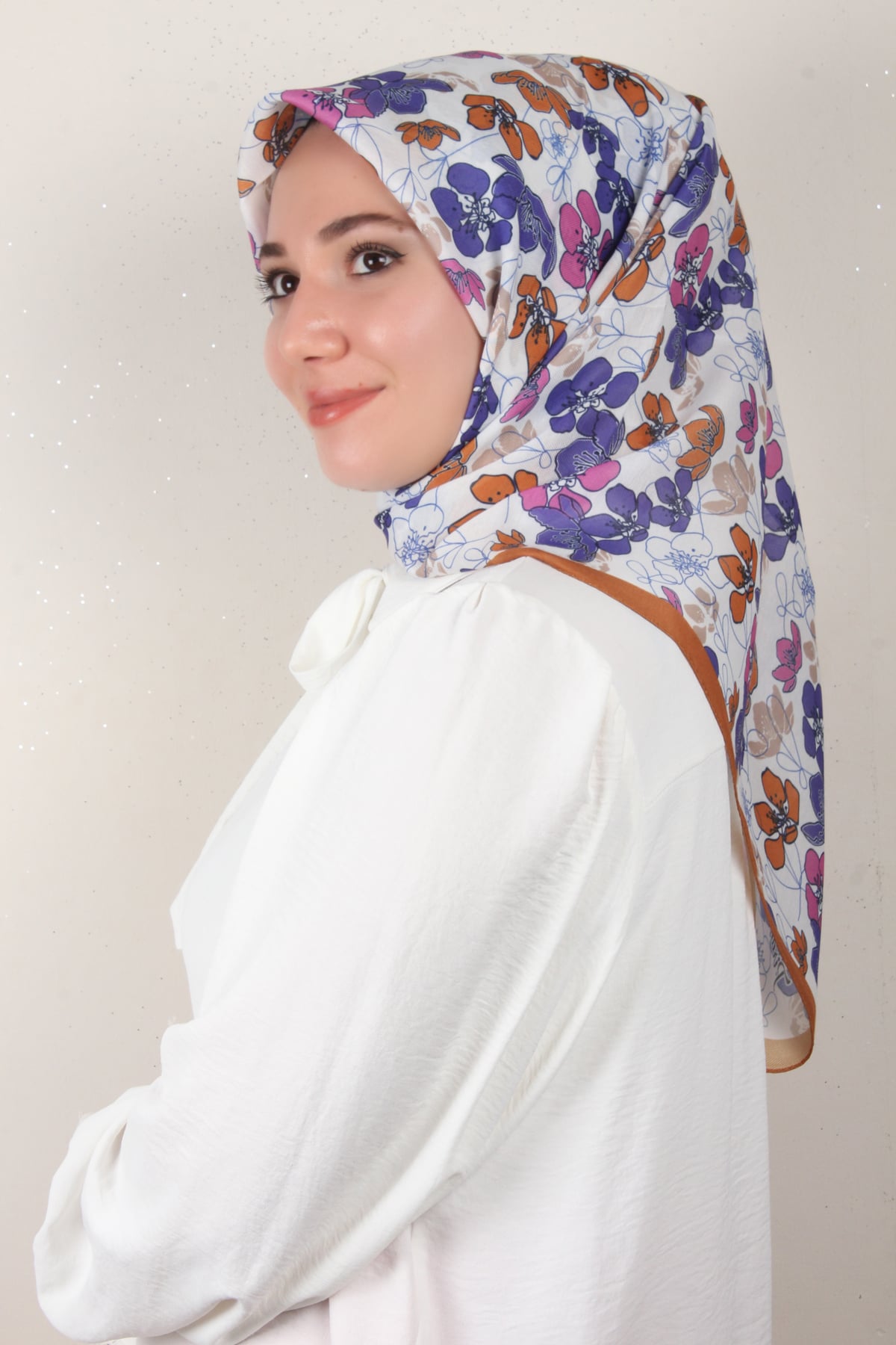 Nirvana Soft Eşarp 8093-10 Hardal