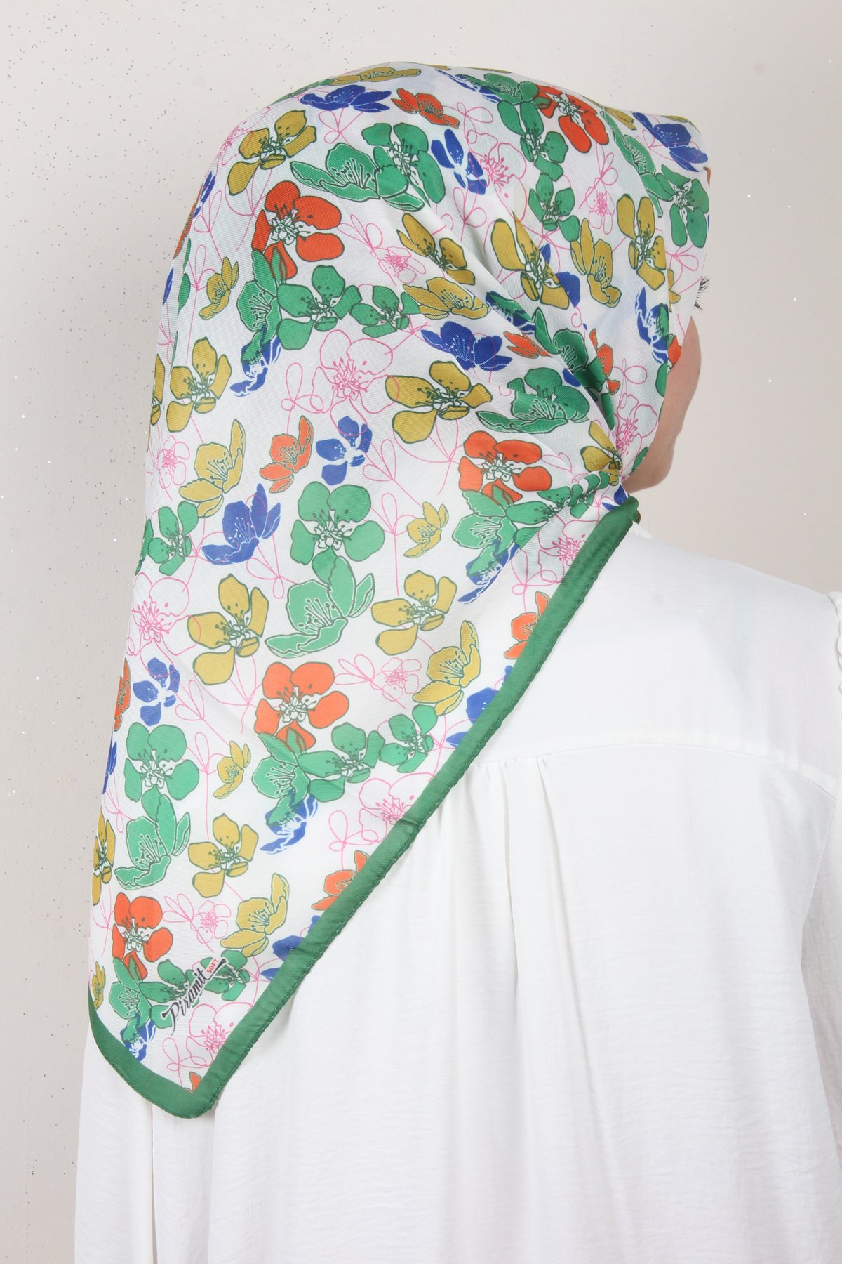 Nirvana Soft Eşarp 8093-8 Yeşil