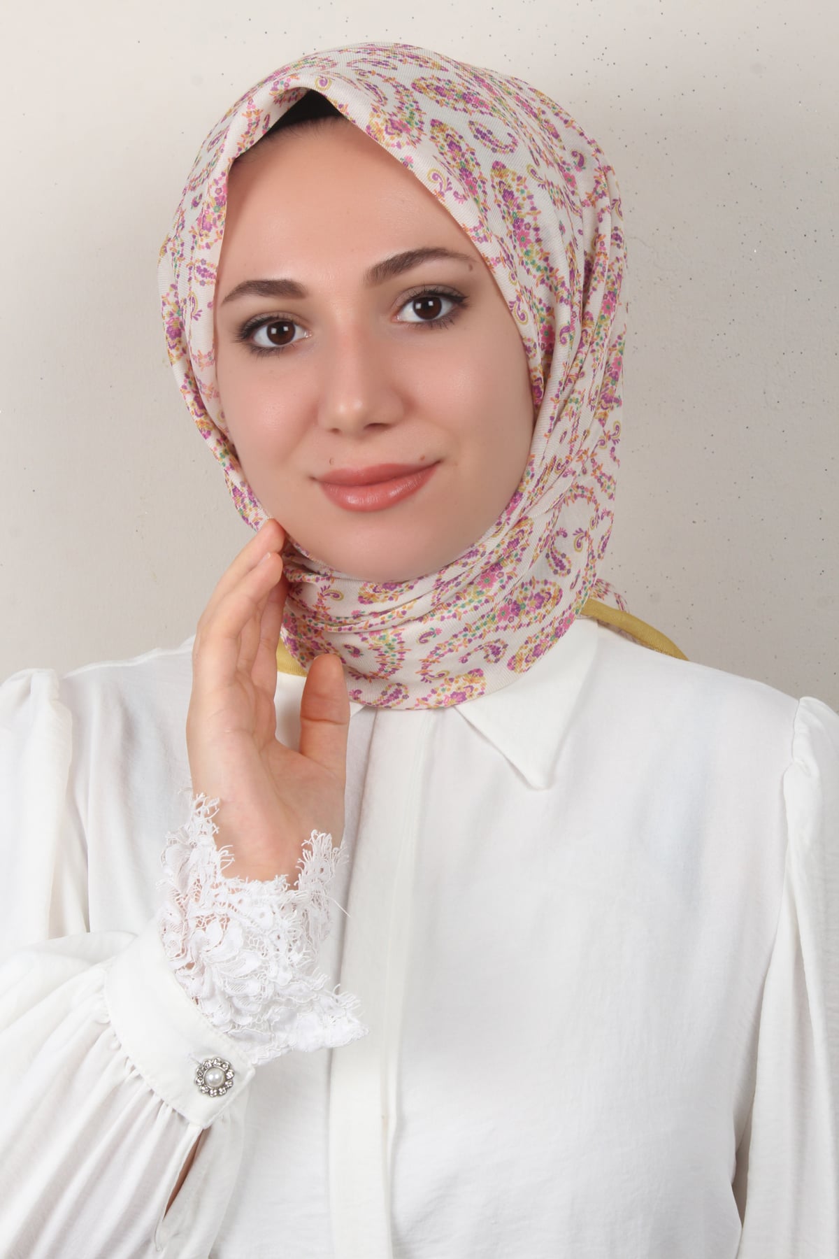 Nirvana Soft Eşarp 8094-1 Sarı