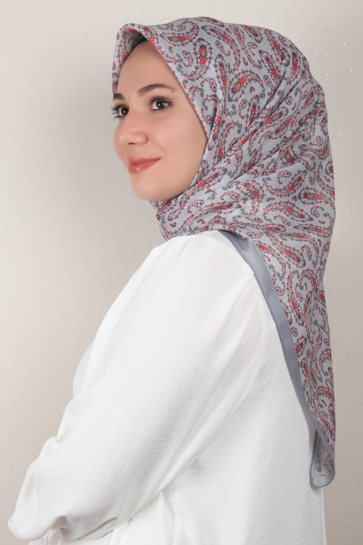 Nirvana Soft Eşarp 8094-2 Gri