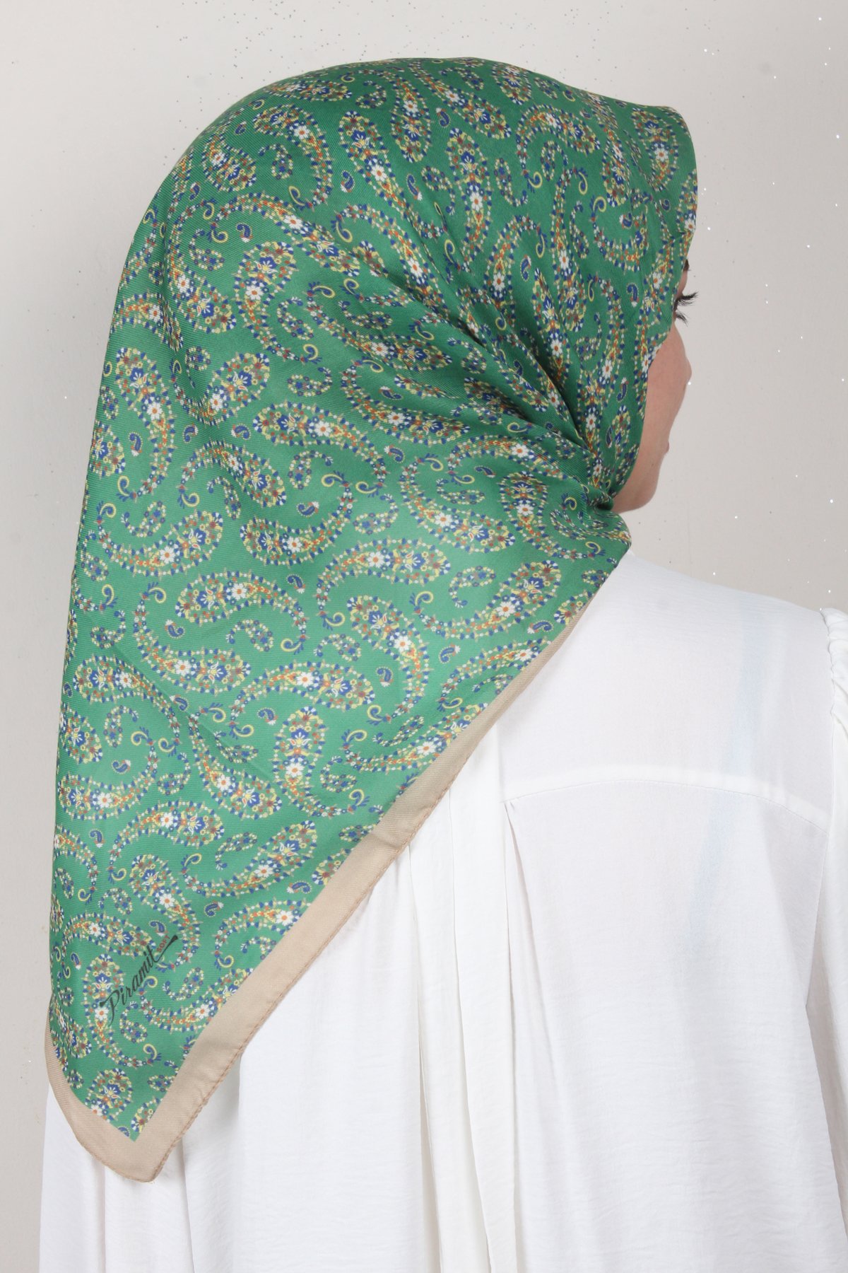 Nirvana Soft Eşarp 8094-6 Yeşil