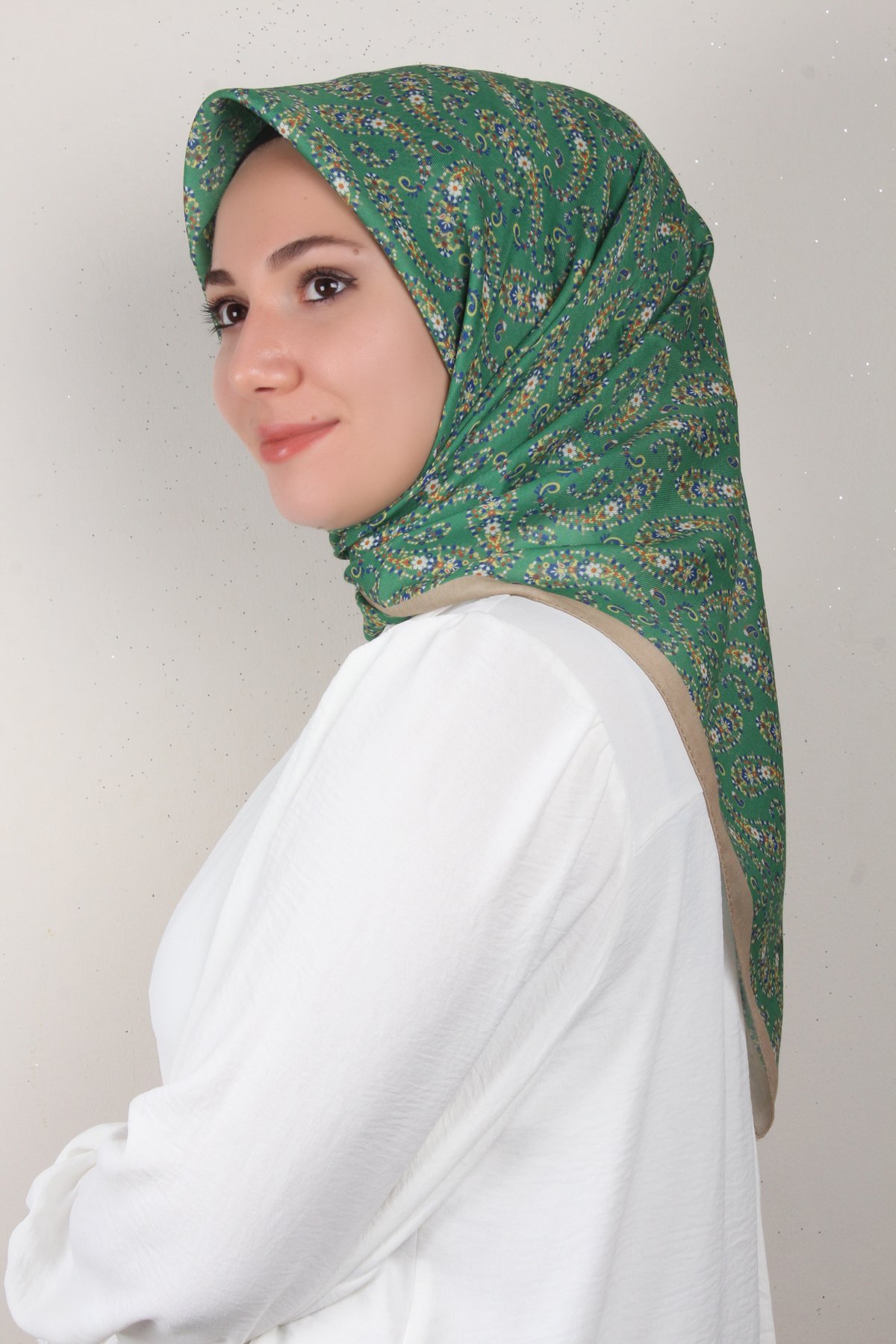 Nirvana Soft Eşarp 8094-6 Yeşil