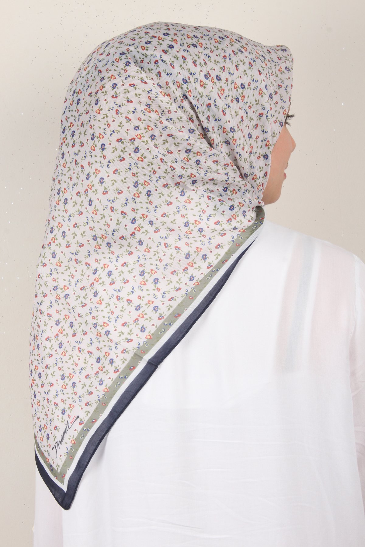 Nirvana Soft Eşarp 8095-10 Lacivert