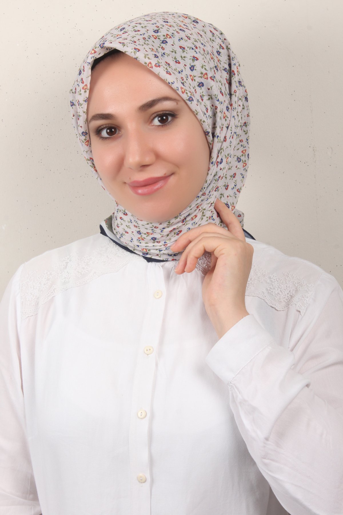 Nirvana Soft Eşarp 8095-10 Lacivert