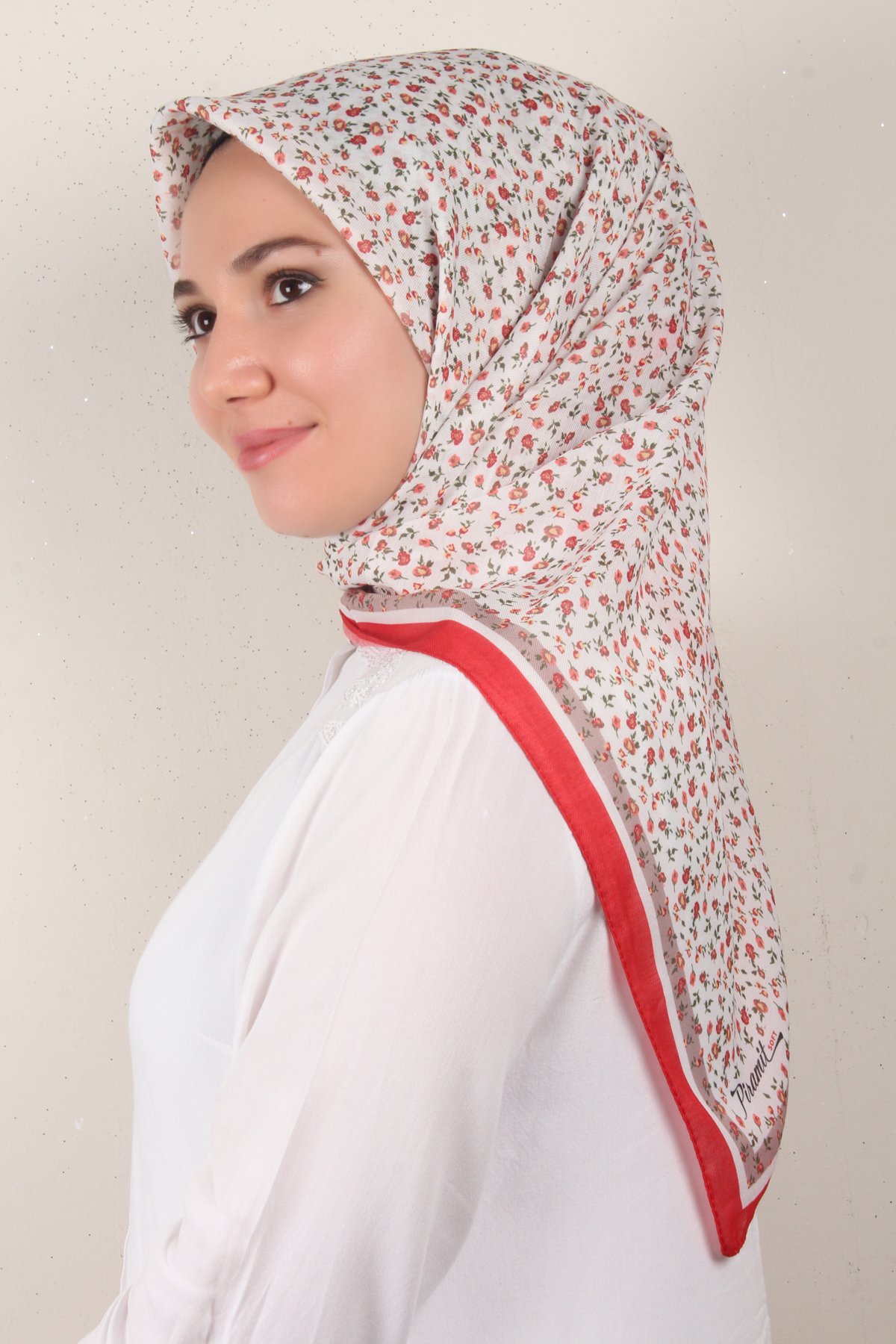 Nirvana Soft Eşarp 8095-13 Kırmızı