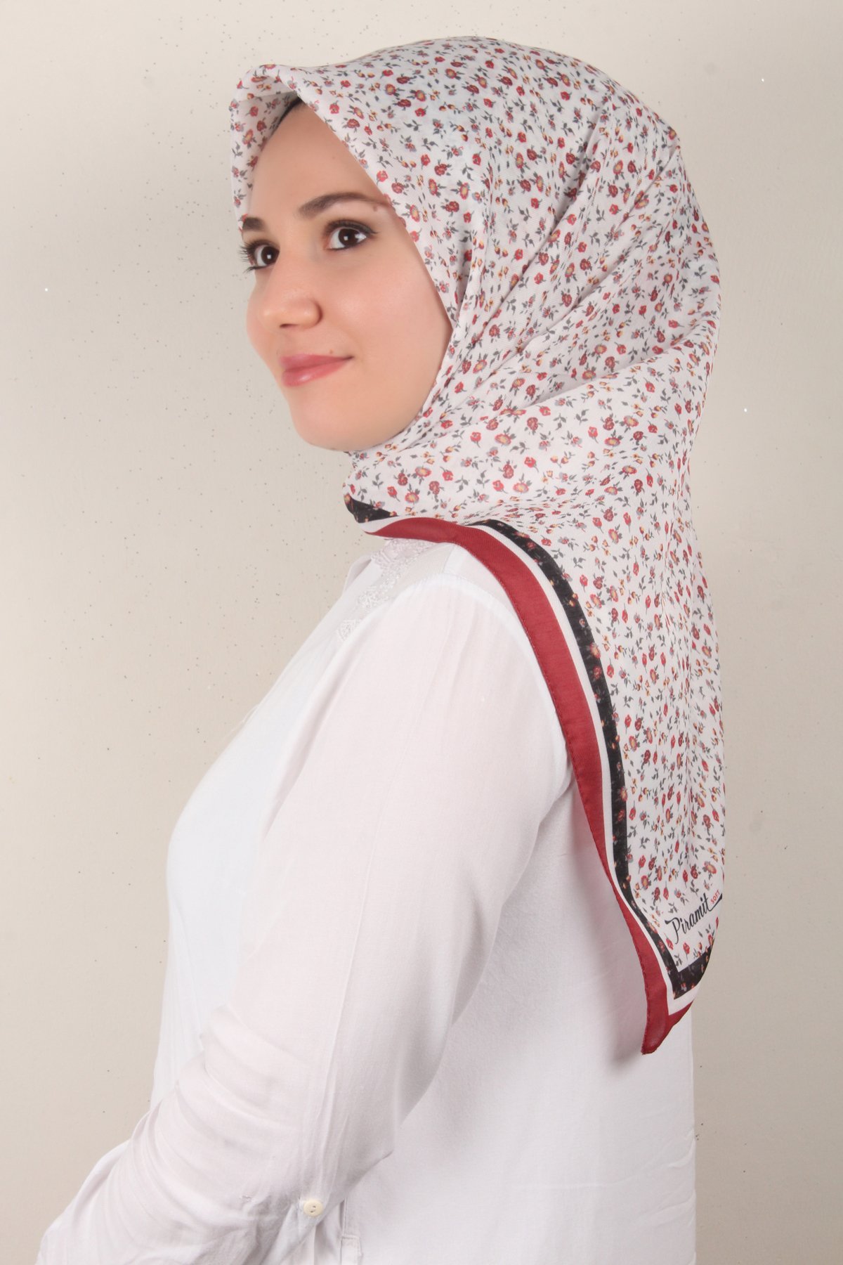 Nirvana Soft Eşarp 8095-5 Bordo