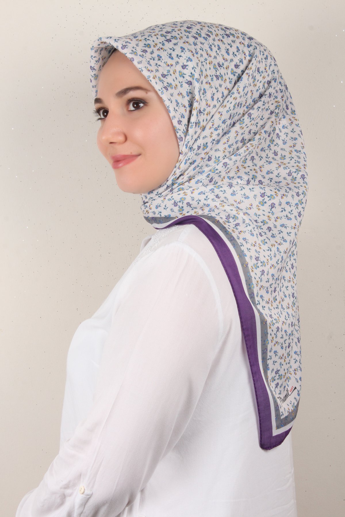 Nirvana Soft Eşarp 8095-6 Mor