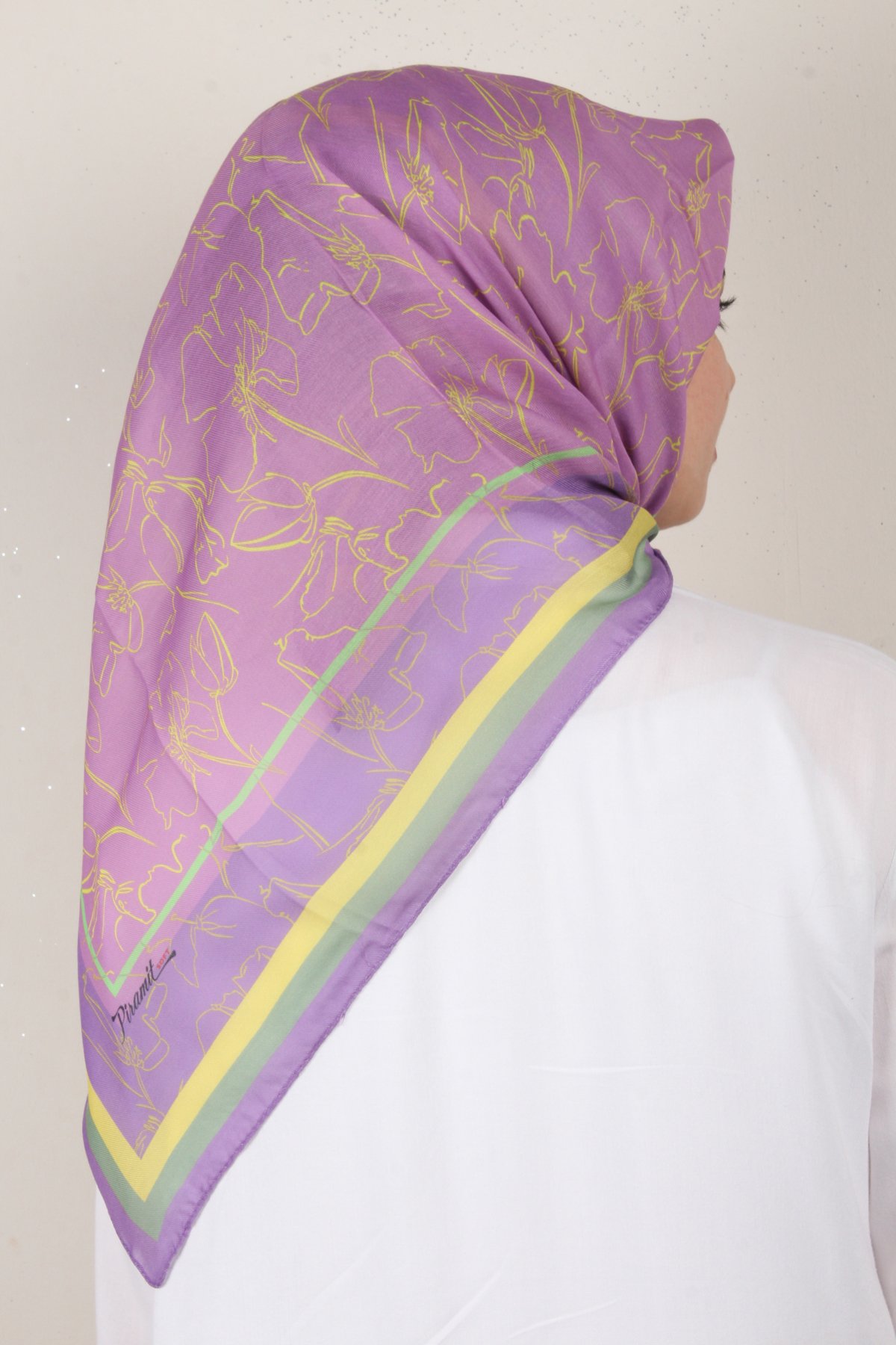 Nirvana Soft Eşarp 8098-1 Sümbül