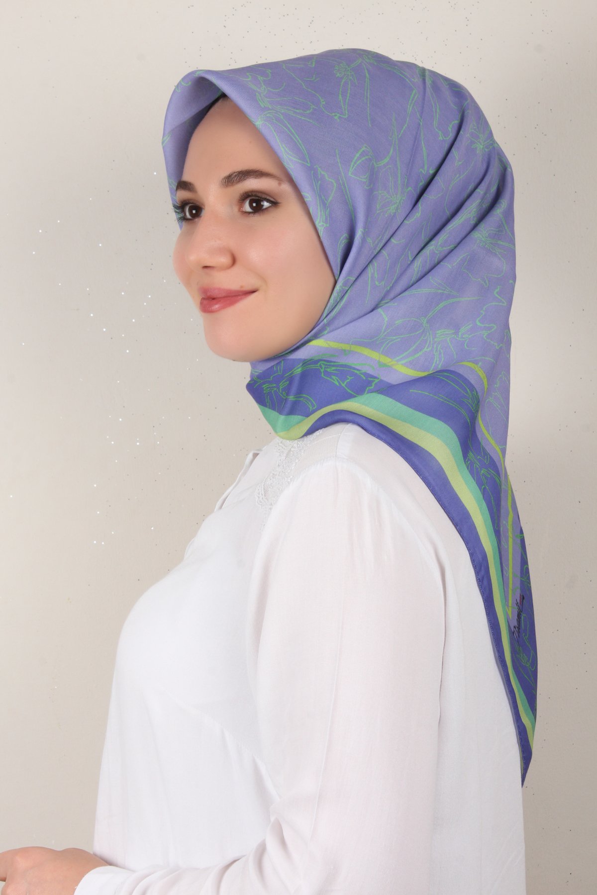 Nirvana Soft Eşarp 8098-4 Lila