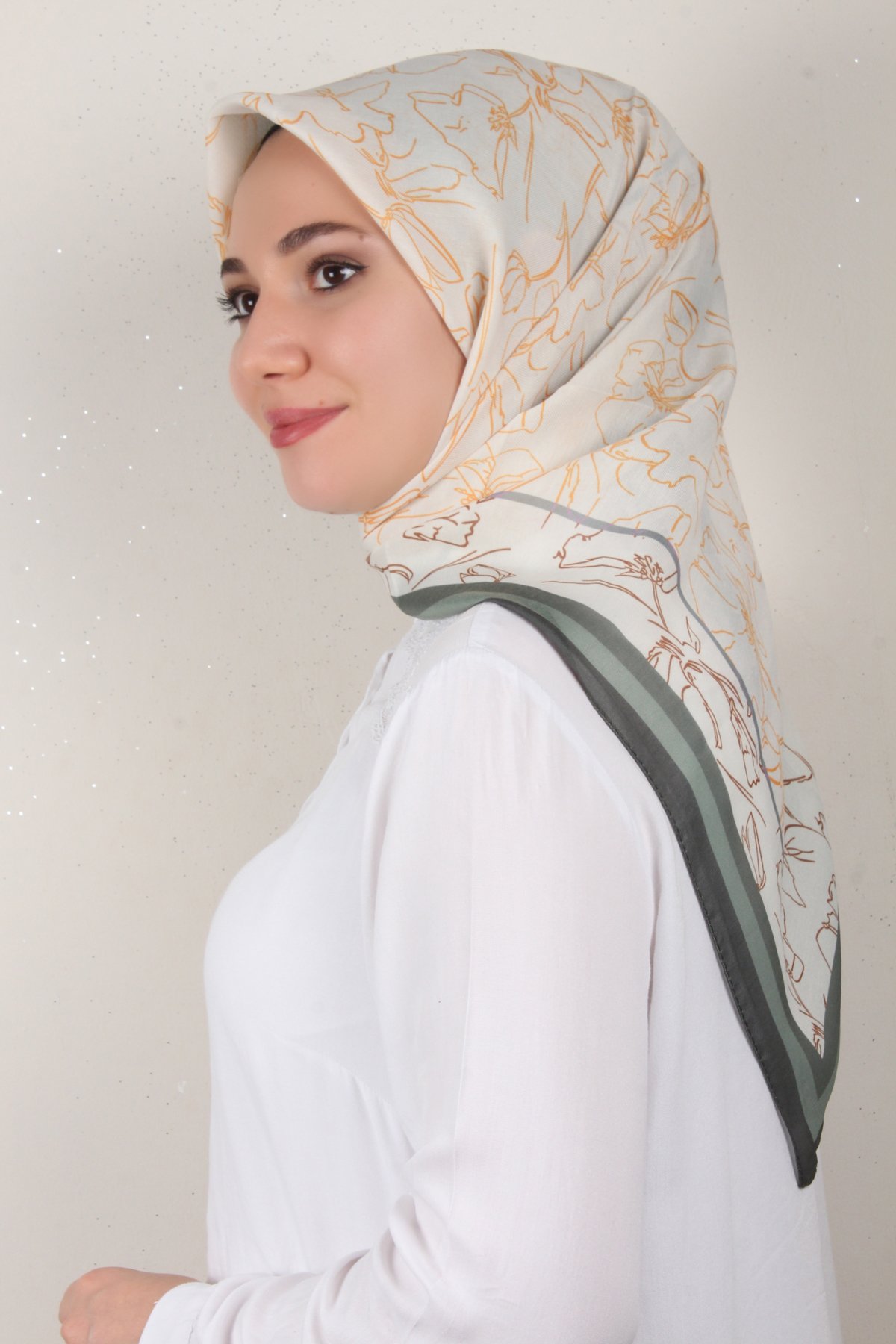 Nirvana Soft Eşarp 8098-9 Mint Yeşili